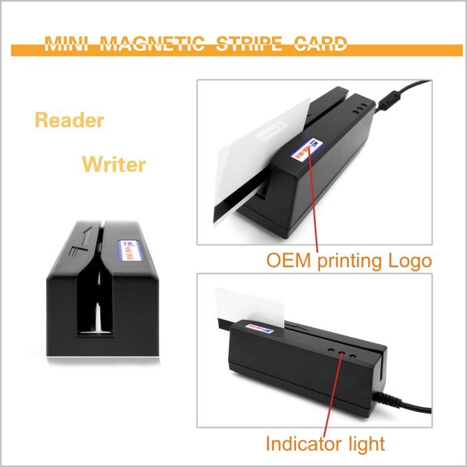 Magnetic card reader & writer